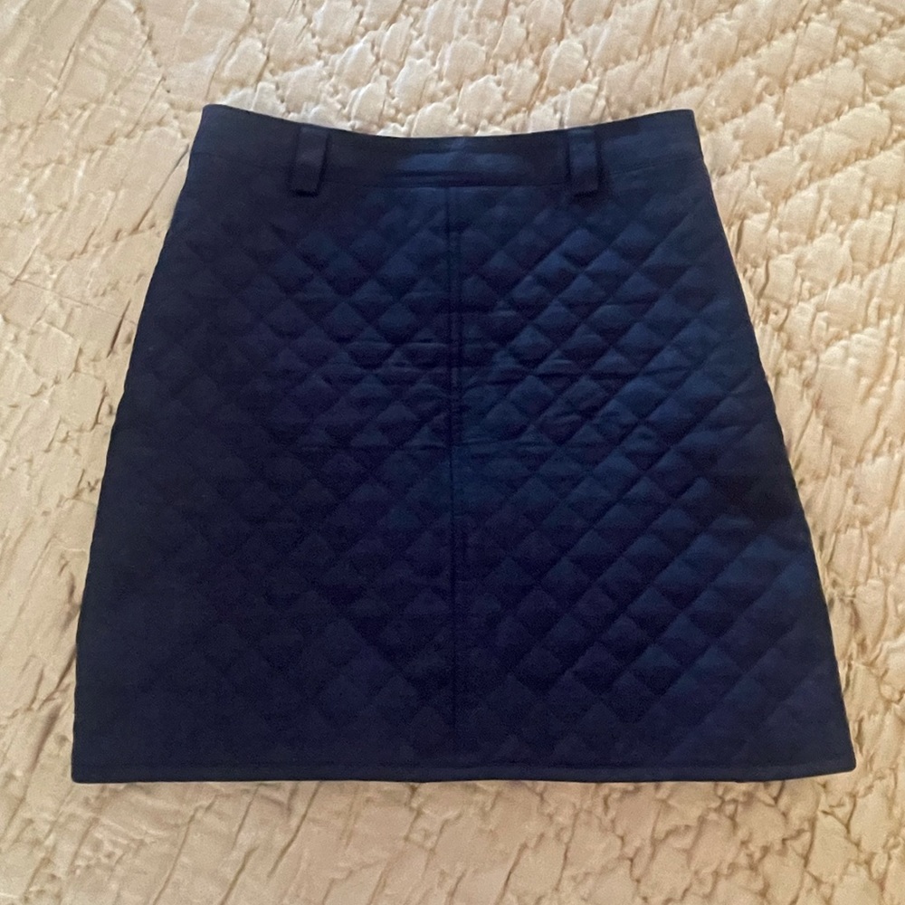 Quilted skirt brooks brothers fashion skirt 90s vibes